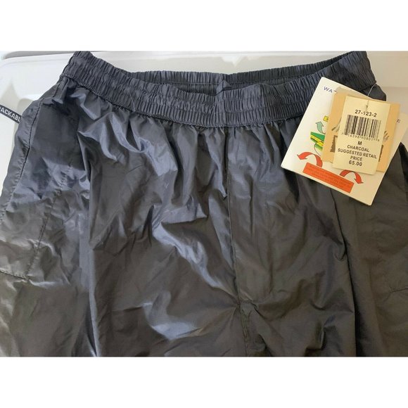 New‎ WFS Element Gear Men’s Sz M Gray Waterproof Hunting Fishing Outdoor Pants - Picture 1 of 6